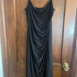 Lauren Ralph Lauren Green Tag Black Cocktail Dress 8